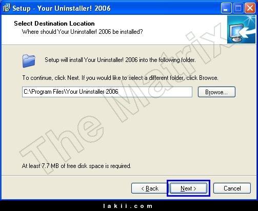    Your Uninstaller   